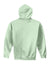 Gildan Mens Hooded Sweatshirt Hoodie Mint Green Flat Back