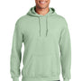 Gildan Mens Pill Resistant Hooded Sweatshirt Hoodie - Mint Green