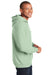Gildan Mens Hooded Sweatshirt Hoodie Mint Green Side