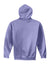 Gildan Mens Hooded Sweatshirt Hoodie Violet Purple Flat Back