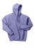 Gildan Mens Hooded Sweatshirt Hoodie Violet Purple Flat Front