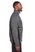 Spyder 187330 Constant Full Zip Sweater Fleece Jacket Heather Black Side