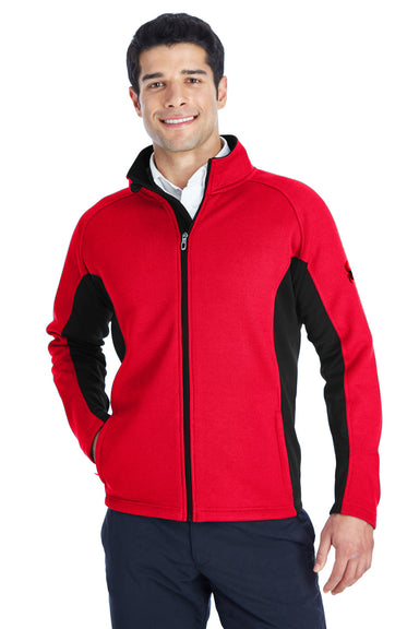 Spyder 187330 Mens Constant Full Zip Sweater Fleece Jacket Red Front