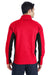 Spyder 187330 Mens Constant Full Zip Sweater Fleece Jacket Red Back