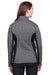 Spyder 187335 Constant Full Zip Sweater Fleece Jacket Heather Black Back