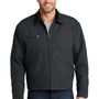 CornerStone Mens Duck Cloth Full Zip Jacket - Charcoal Grey