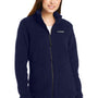 Columbia Womens West Bend Sherpa Fleece Full Zip Jacket - Dark Sapphire Blue
