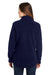 Columbia 1939901 Womens West Bend Sherpa Fleece Full Zip Jacket Dark Sapphire Blue Back