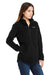Columbia 1939901 Womens West Bend Sherpa Fleece Full Zip Jacket Black 3Q