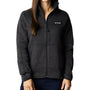 Columbia Womens Sweater Weather Full Zip Jacket - Heather Black