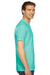 American Apparel 2001W Mens Fine Jersey Short Sleeve Crewneck T-Shirt Mint Green Side