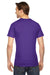 American Apparel 2001W Mens Fine Jersey Short Sleeve Crewneck T-Shirt Purple Back