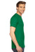 American Apparel 2001W Mens Fine Jersey Short Sleeve Crewneck T-Shirt Kelly Green Side
