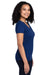 Threadfast Apparel 200RV Womens Ultimate Short Sleeve V-Neck T-Shirt Navy Blue Side