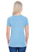Threadfast Apparel 202A Womens Short Sleeve Crewneck T-Shirt Royal Blue Back