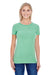 Threadfast Apparel 202A Womens Short Sleeve Crewneck T-Shirt Green Front