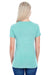 Threadfast Apparel 202A Womens Short Sleeve Crewneck T-Shirt Mint Green Back