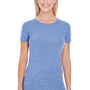 Threadfast Apparel Womens Short Sleeve Crewneck T-Shirt - Navy Blue
