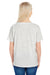 Threadfast Apparel 203FV Womens Fleck Short Sleeve V-Neck T-Shirt Cream Back