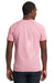 Next Level 2050 Mock Twist Short Sleeve Crewneck T-Shirt Pink Back