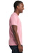 Next Level 2050 Mock Twist Short Sleeve Crewneck T-Shirt Pink Side