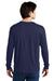 Jerzees 21LS Dri-Power Long Sleeve Crewneck T-Shirt Navy Blue Back