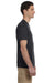 Jerzees 21M Mens Dri-Power Moisture Wicking Short Sleeve Crewneck T-Shirt Charcoal Grey Side