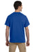Jerzees 21M Mens Dri-Power Moisture Wicking Short Sleeve Crewneck T-Shirt Royal Blue Back