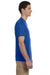 Jerzees 21M Mens Dri-Power Moisture Wicking Short Sleeve Crewneck T-Shirt Royal Blue Side