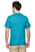 Jerzees 21M Mens Dri-Power Moisture Wicking Short Sleeve Crewneck T-Shirt California Blue Back