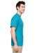 Jerzees 21M Mens Dri-Power Moisture Wicking Short Sleeve Crewneck T-Shirt California Blue Side