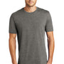 District Mens Perfect Weight Short Sleeve Crewneck T-Shirt - Heather Charcoal Grey