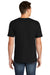 American Apparel Mens Fine Jersey Short Sleeve V-Neck T-Shirt Black Side