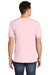 American Apparel Mens Fine Jersey Short Sleeve V-Neck T-Shirt Light Pink Side