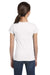 LAT 2616 Youth Fine Jersey Short Sleeve Crewneck T-Shirt White Back