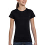 LAT Youth Fine Jersey Short Sleeve Crewneck T-Shirt - Black
