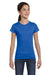 LAT 2616 Youth Fine Jersey Short Sleeve Crewneck T-Shirt Royal Blue Front