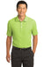 Nike 267020 Mens Classic Dri-Fit Moisture Wicking Short Sleeve Polo Shirt Vivid Green Front
