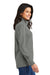Port Authority Womens Fairway 1/4 Zip Sweatshirt Shadow Grey Side