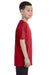 Jerzees 29B Youth Dri-Power Moisture Wicking Short Sleeve Crewneck T-Shirt Red Side
