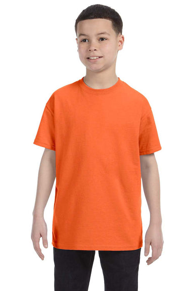 Jerzees 29B Youth Dri-Power Moisture Wicking Short Sleeve Crewneck T-Shirt Tennessee Orange Front
