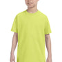 Jerzees Youth Dri-Power Moisture Wicking Short Sleeve Crewneck T-Shirt - Safety Green