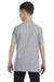 Jerzees 29B Youth Dri-Power Moisture Wicking Short Sleeve Crewneck T-Shirt Oxford Grey Back