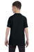 Jerzees 29B Youth Dri-Power Moisture Wicking Short Sleeve Crewneck T-Shirt Black Back