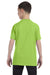 Jerzees 29B Youth Dri-Power Moisture Wicking Short Sleeve Crewneck T-Shirt Neon Green Back