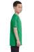Jerzees 29B/29BR Youth Dri-Power Moisture Wicking Short Sleeve Crewneck T-Shirt Heather Irish Green SIde