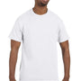 Jerzees Mens Dri-Power Moisture Wicking Short Sleeve Crewneck T-Shirt - White