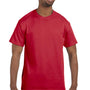 Jerzees Mens Dri-Power Moisture Wicking Short Sleeve Crewneck T-Shirt - True Red