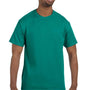 Jerzees Mens Dri-Power Moisture Wicking Short Sleeve Crewneck T-Shirt - Jade Green