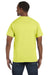 Jerzees 29M Mens Dri-Power Moisture Wicking Short Sleeve Crewneck T-Shirt Safety Green Back